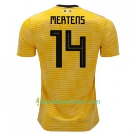 Jalkapallo Pelipaidat Belgia Mertens 14 World Cup 2018 Vieraspaita